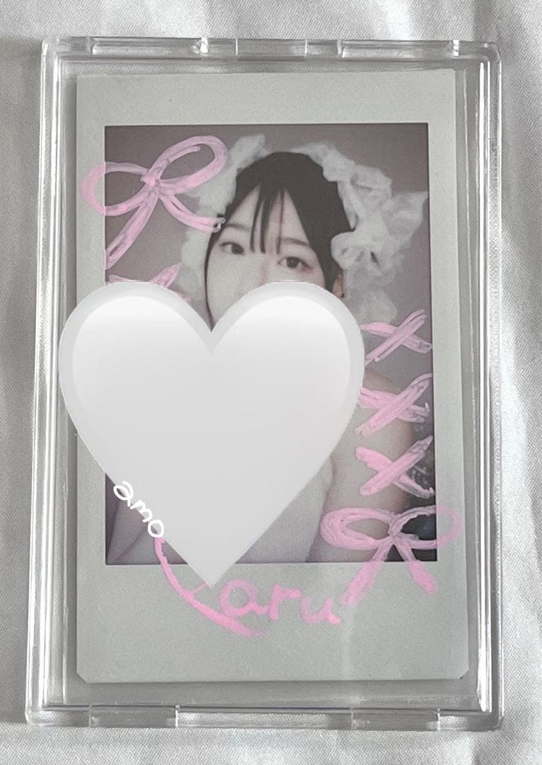 桜庭遥花 LARME 061 直筆サイン オリジナルチェキ LARME 061号 雑誌 桜庭遥花 ぱるたん 直筆サイン付き チェキ応募券あり