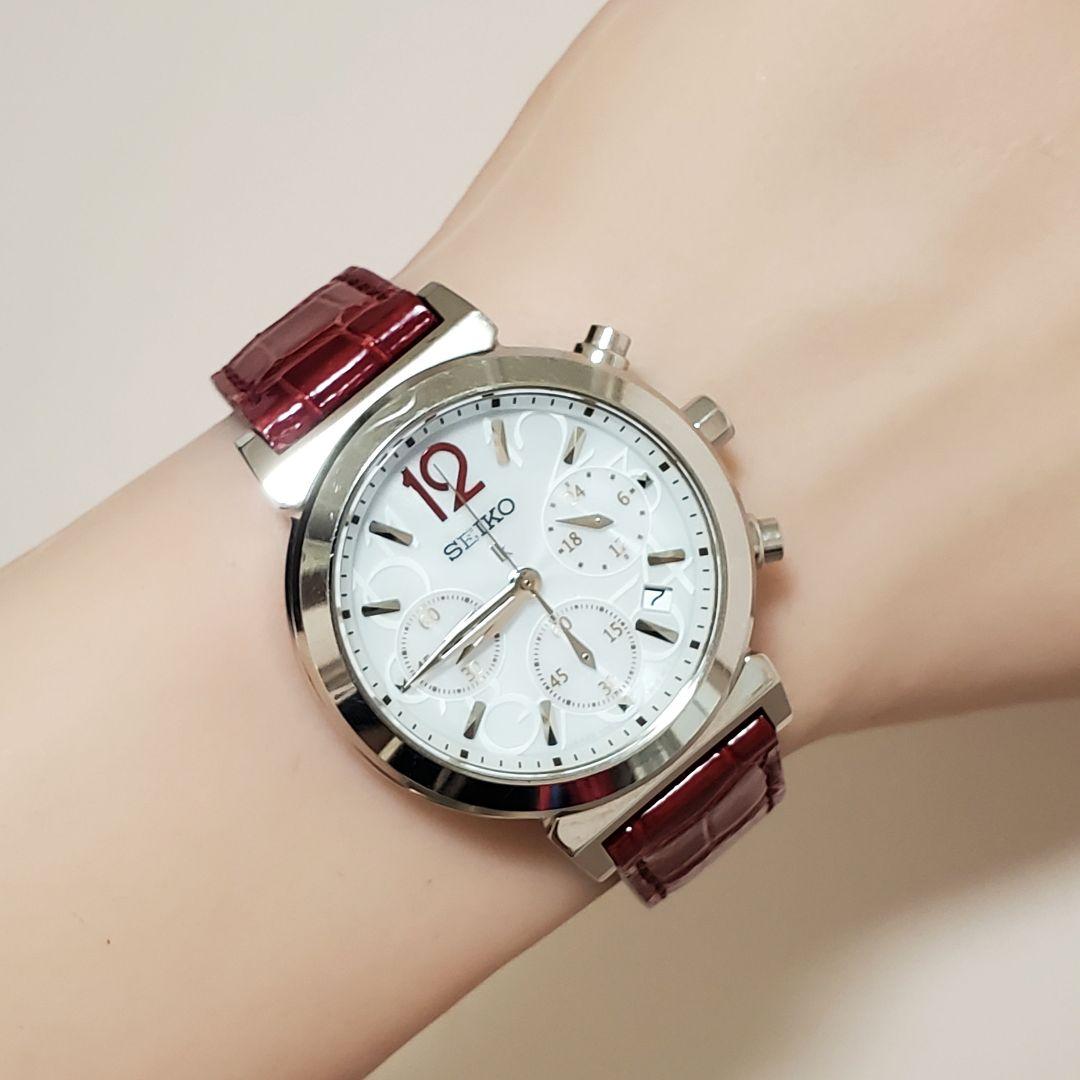 8日迄限定セール❕稼働☆希少】SEIKOルキア ソーラー クロノグラフt07