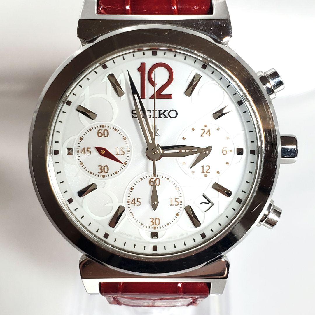 8日迄限定セール❕稼働☆希少】SEIKOルキア ソーラー クロノグラフt07