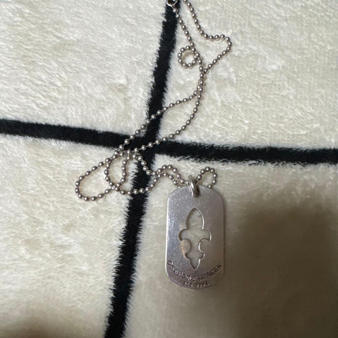 クロムハーツ ネックレス 925シルバー CHROME HEARTS（クロムハーツ） ネックレス メンズ ロゴ シルバー925