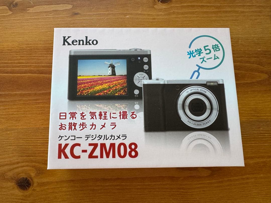 Kenko KC-ZM08 コンパクトデジタルカメラ　ケンコー デジタルカメラ KC-ZM08 | ケンコー・トキナー