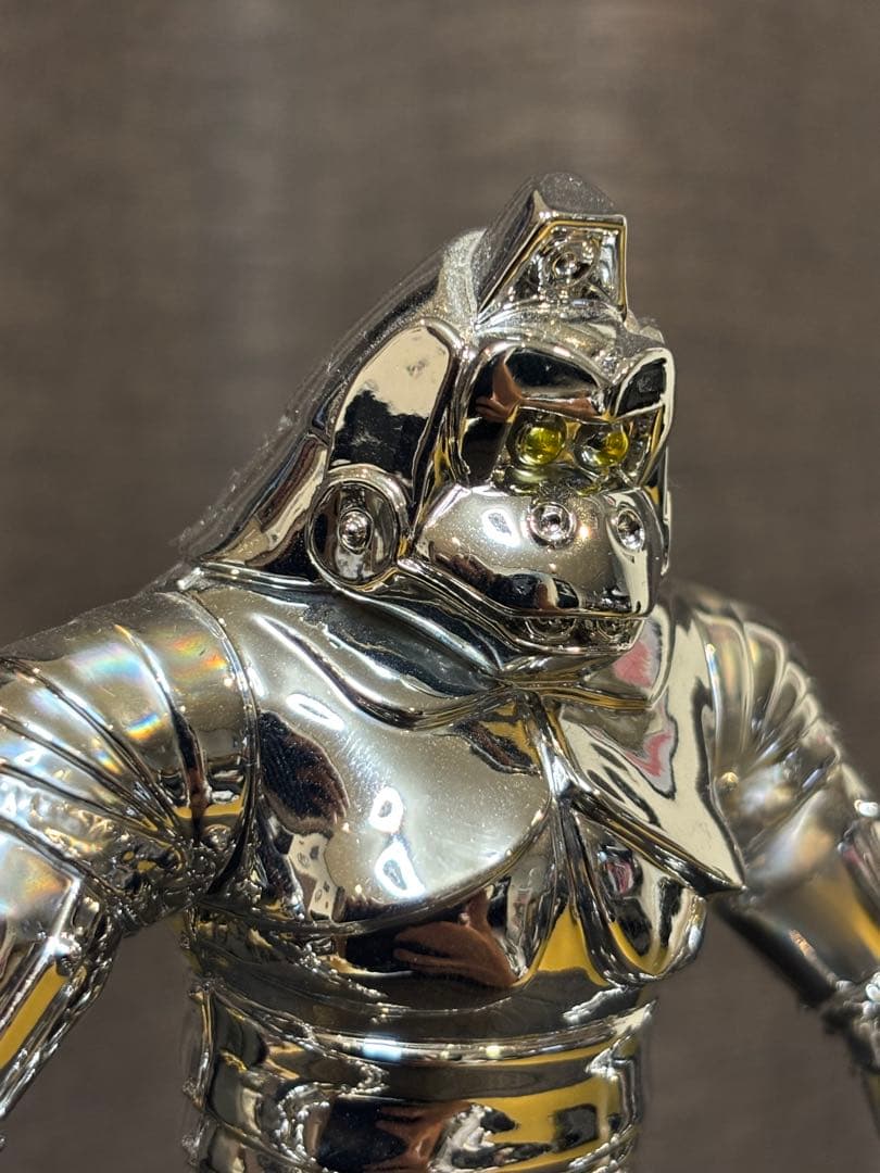 ワタ様専用 メカニコング 鏡面クロームメッキ仕様 ソフビ フィギュア