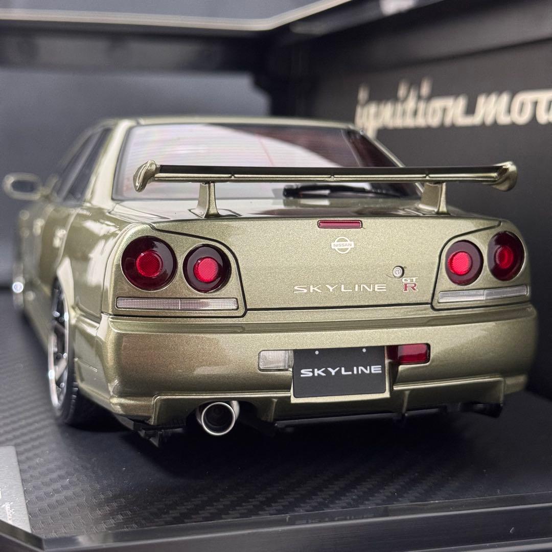 イグニッションモデル1/18ER34スカイライン25GTTurbo IG1582 - メルカリ