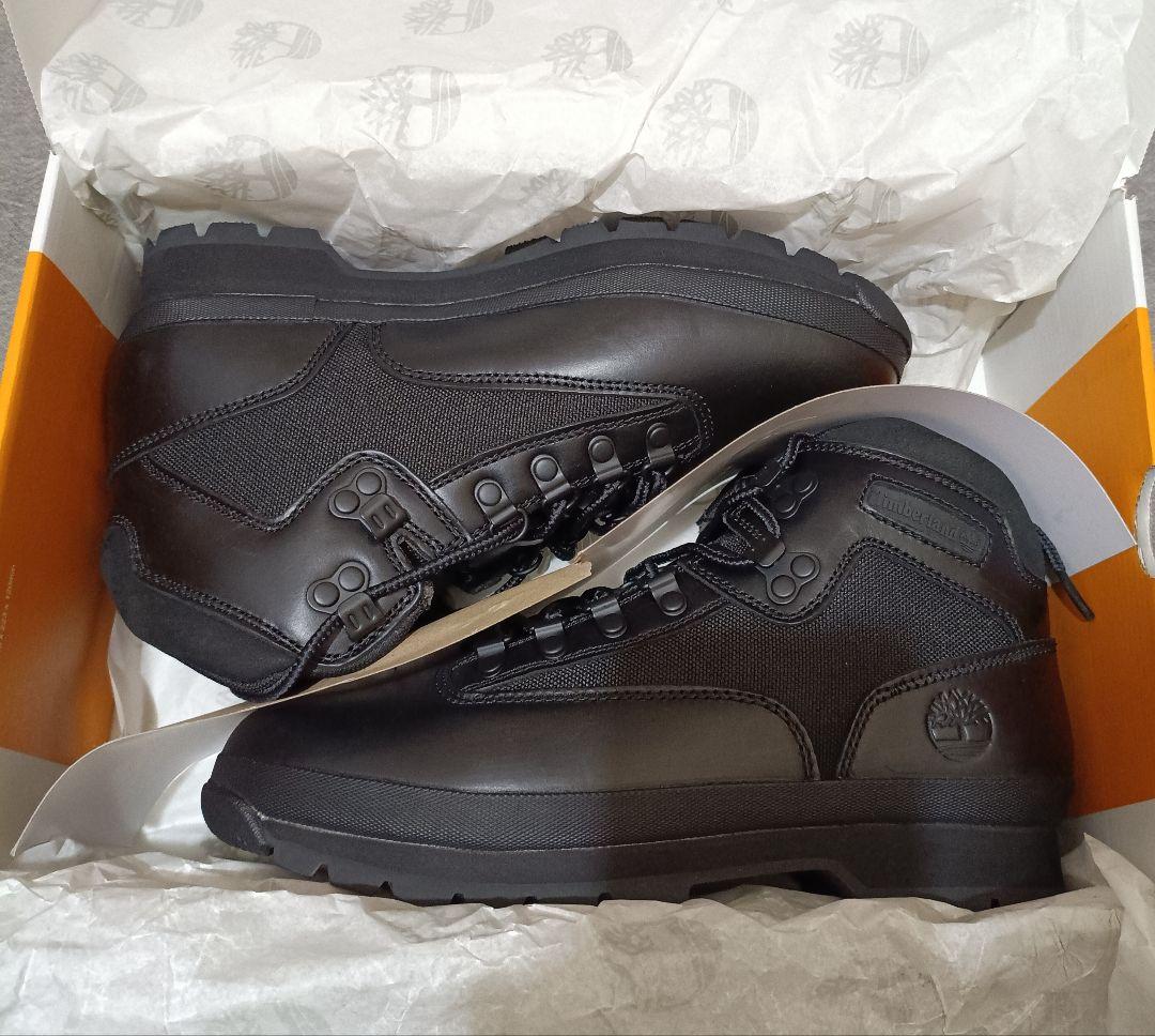 新品 26.5cm Timberland ユーロ ハイカー ミッド ブーツ 黒