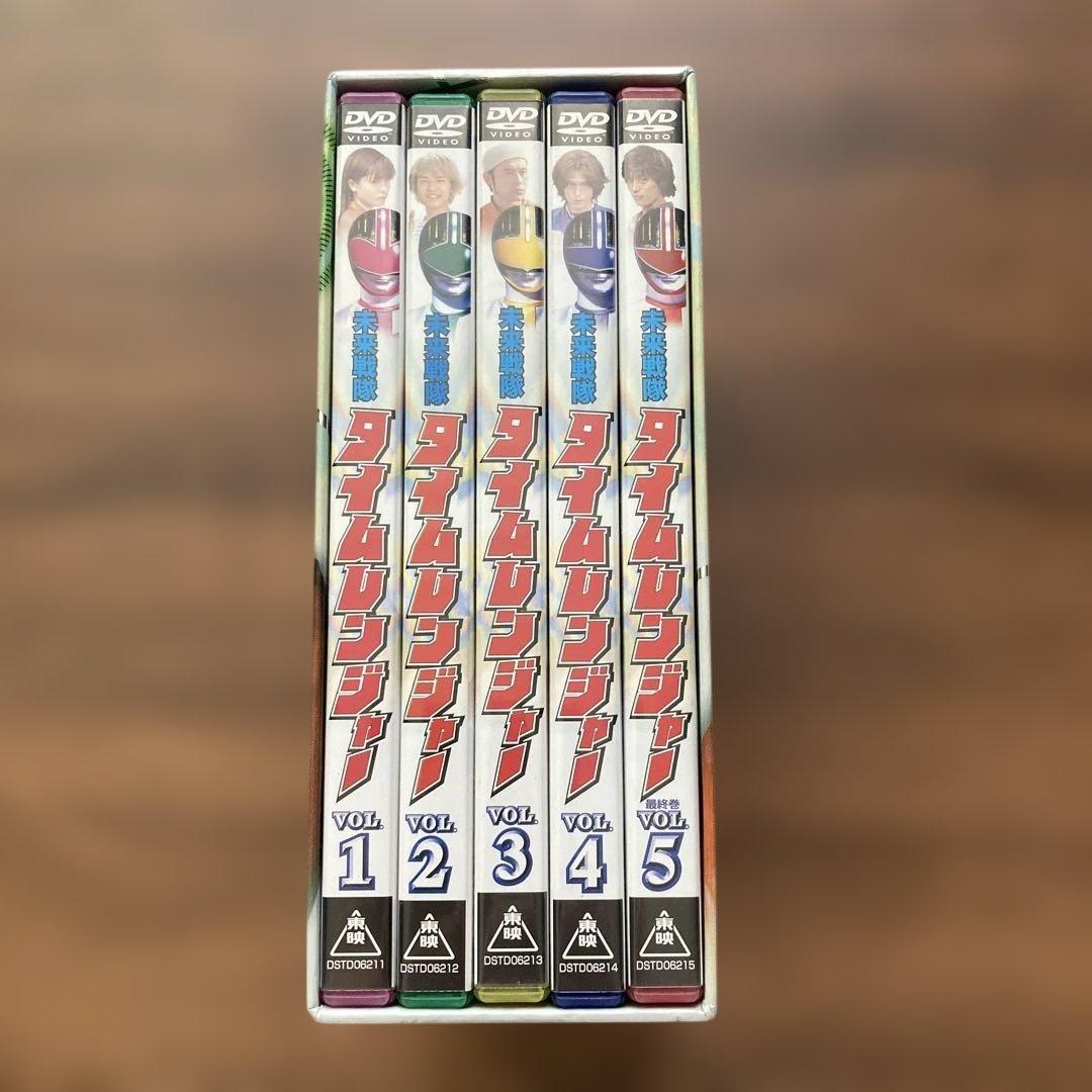 タイムレンジャー DVD ボックスセット VOL.1-5