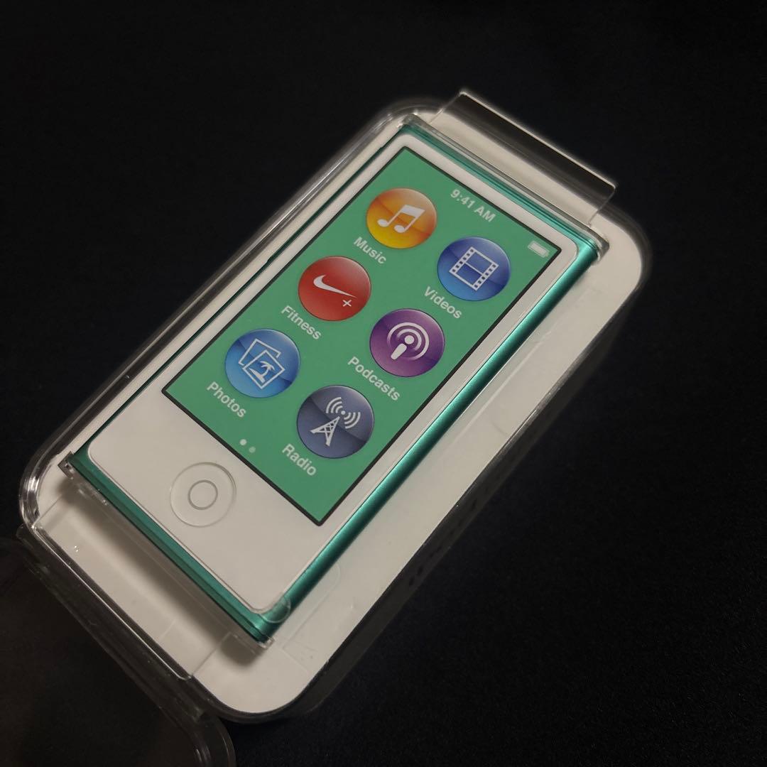 《iPod nano》第７世代16GB 希少グリーン【新品・訳あり】