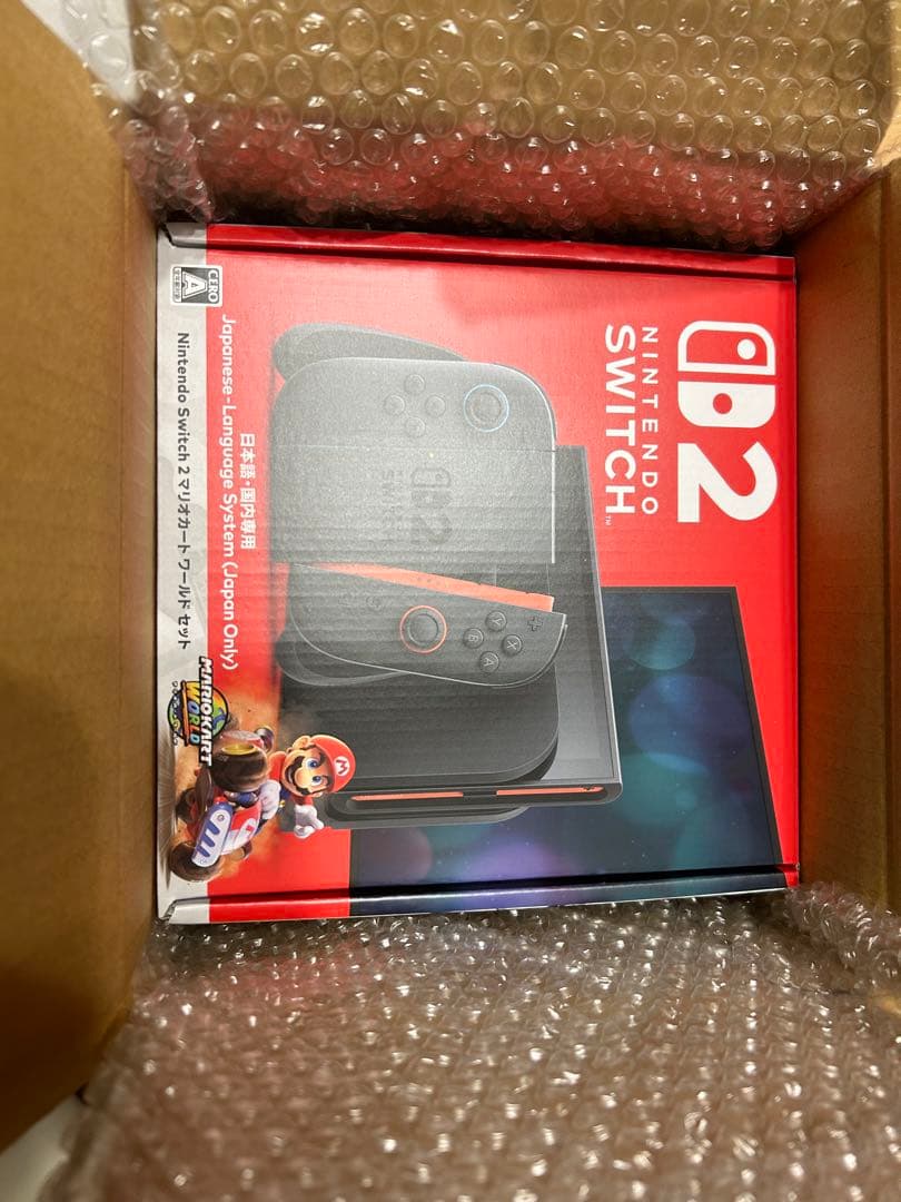 Switch2　本体　マリカセット　日本語・国内専用 Amazon.co.jp: Nintendo Switch 2(日本語・国内専用) マリオカート