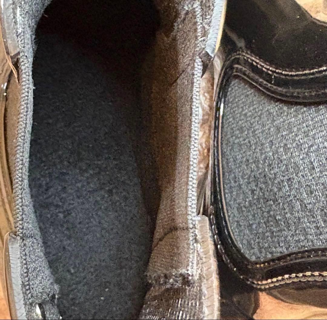 新品 HUGO BOSS グロッシー チェルシースタイル レインブーツ 23.5