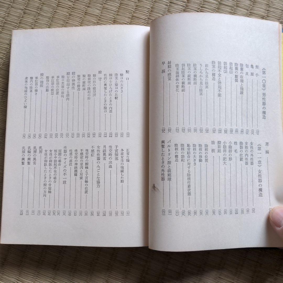 性生活解剖図譜 松戸尚男著