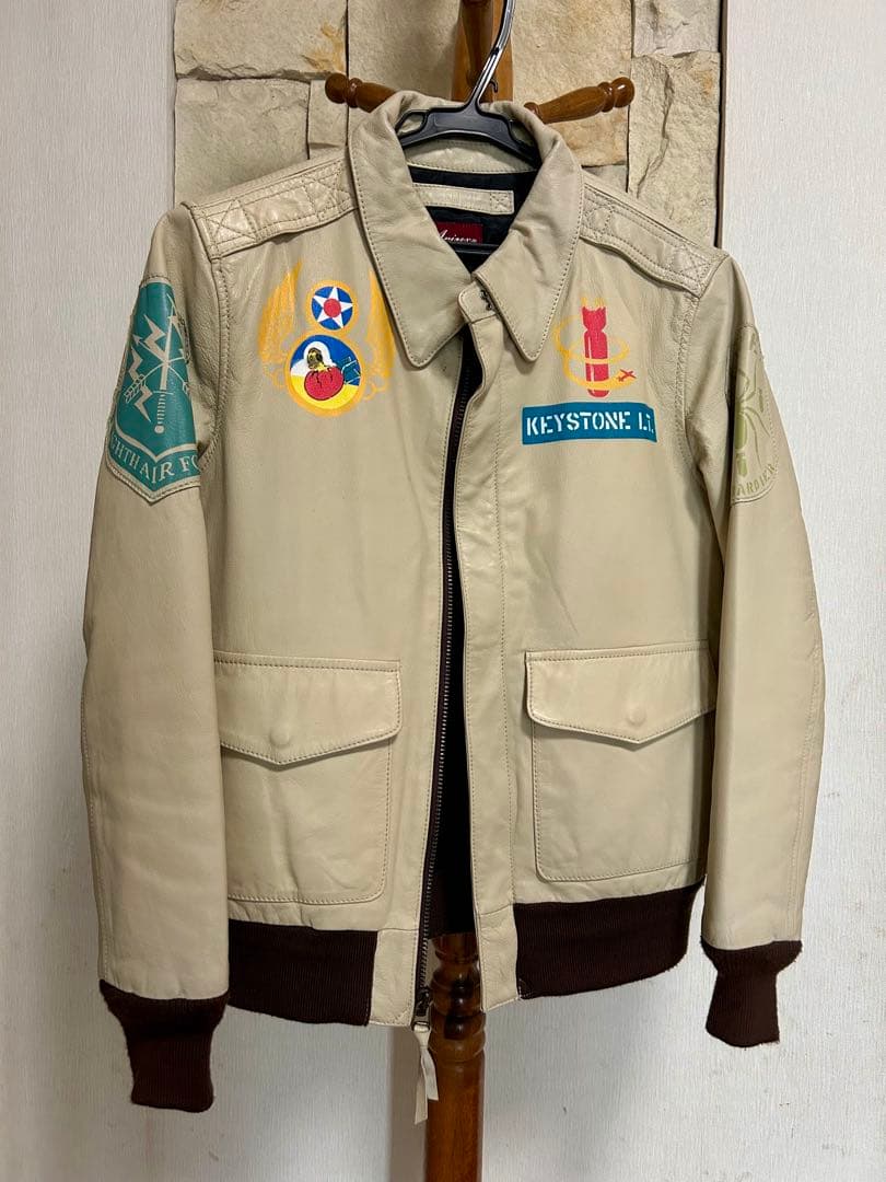 sahara様専用☆限定品 AVIREX TYPE A2 レザージャケット M - メルカリ