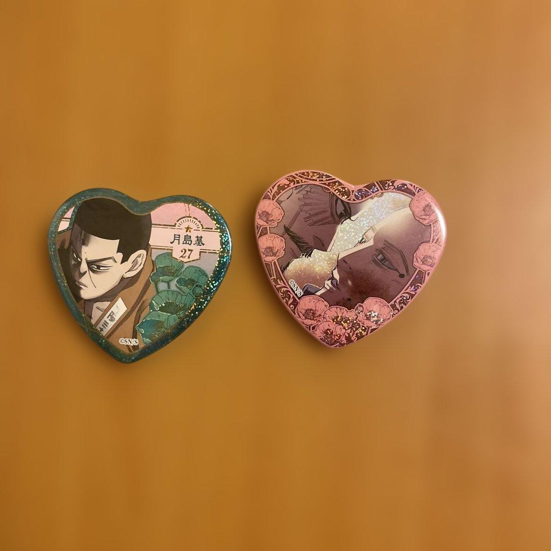 ゴールデンカムイ 鶴見篤四郎の愛です缶バッジ第二弾 月島基 宇佐美時