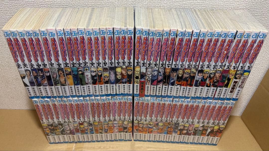 【NRT15m】《ヤケ等有り》NARUTO-ナルト- 全72巻完結全巻セット