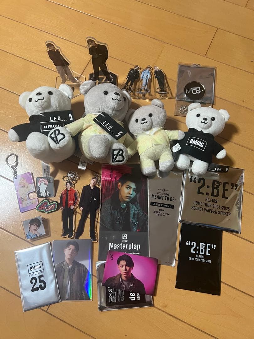 BE:FIRST⭐︎LEO クマぬいぐるみ⭐︎色々セット - メルカリ