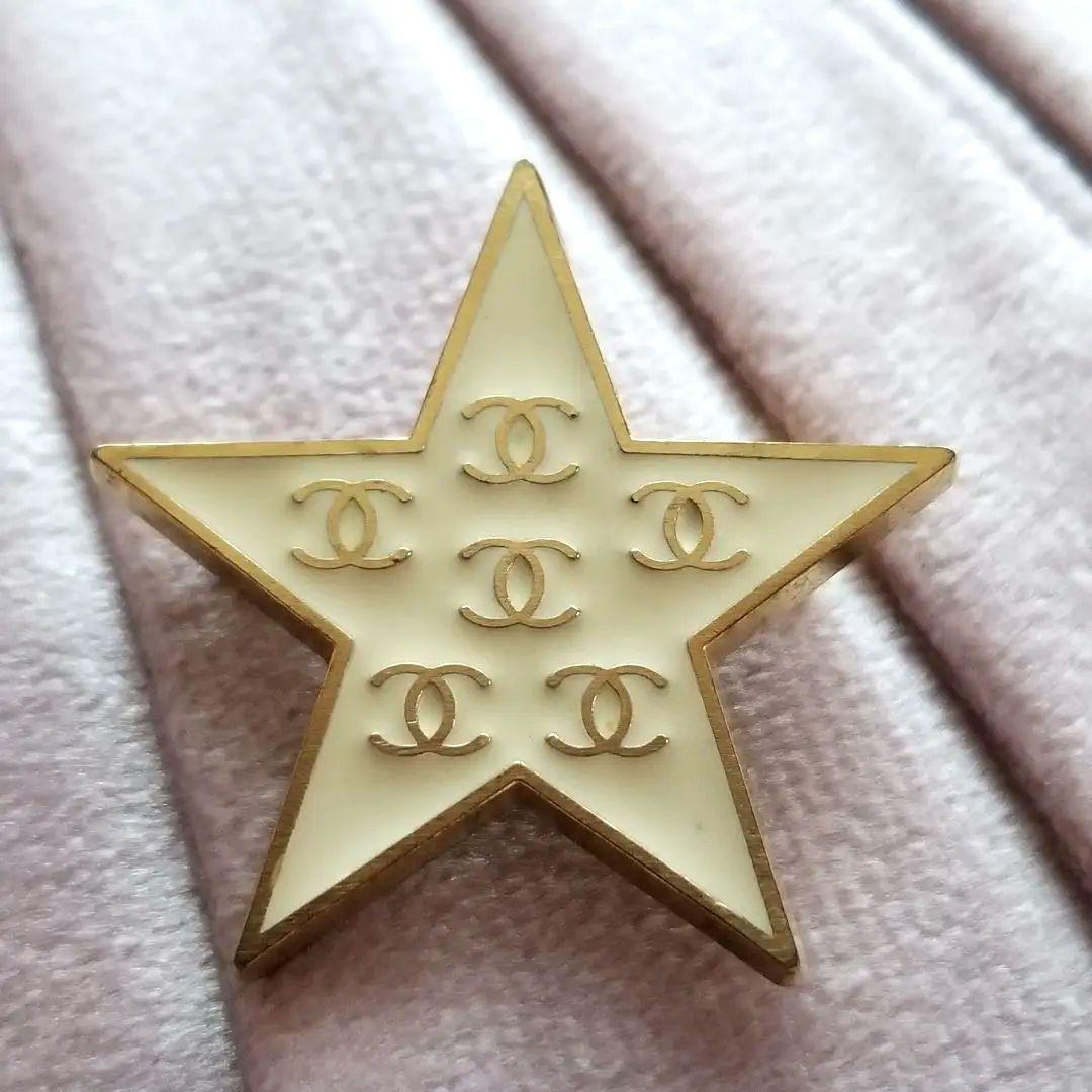 CHANEL スター ブローチ ココマーク刻印有り 星形 ヴィンテージ レア