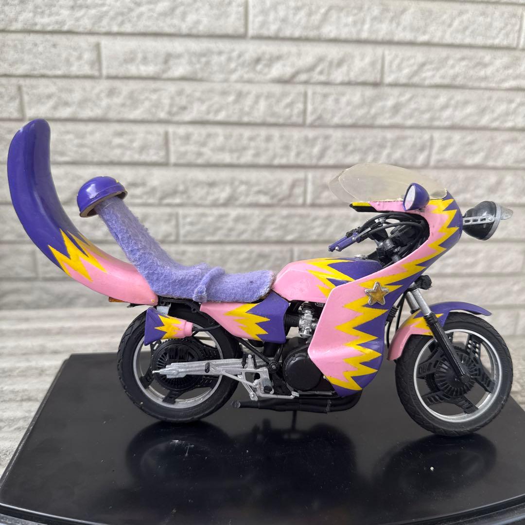 俺のマシン CBX400F当時物 旧車會 暴走族 ロケット 3段シート 1/12