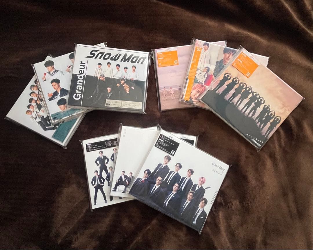  Man CD 複数枚セット 特典付き SnowMan CD購入特典まとめ売りの通販 by AOI｜ラクマ