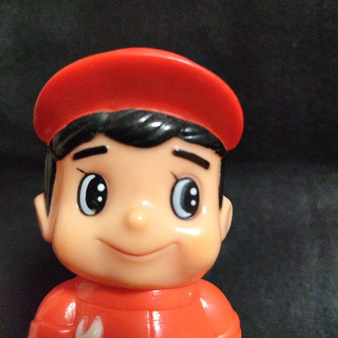 当時物 オートバックス ソフビ 貯金箱 エンジニア坊や スパナ