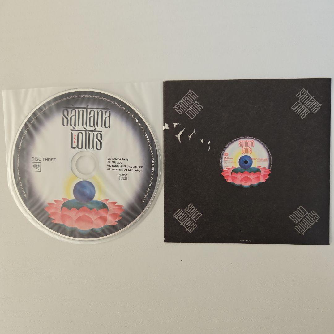 サンタナ／ロータスの伝説 紙ジャケットCD3枚組 - メルカリ