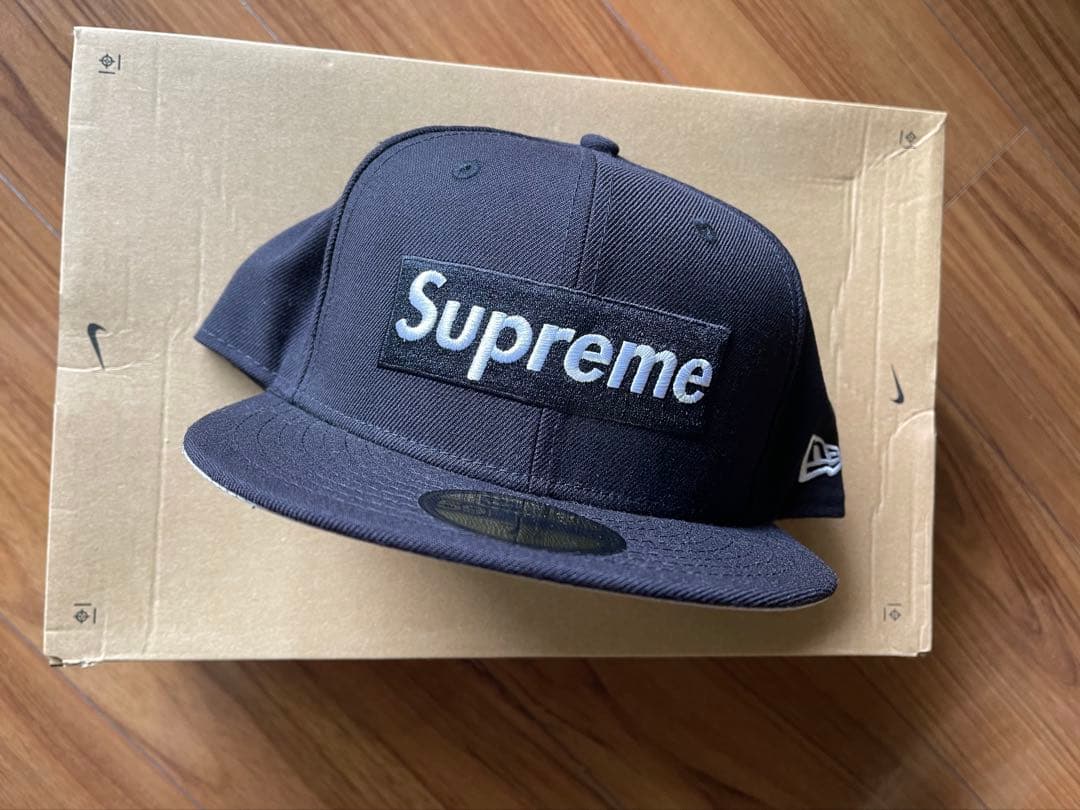 supreme R.I.P ニューエラ　7 5/8 Size【7 5/8(XL)】 SUPREME シュプリーム 21AW No Comp Box Logo New