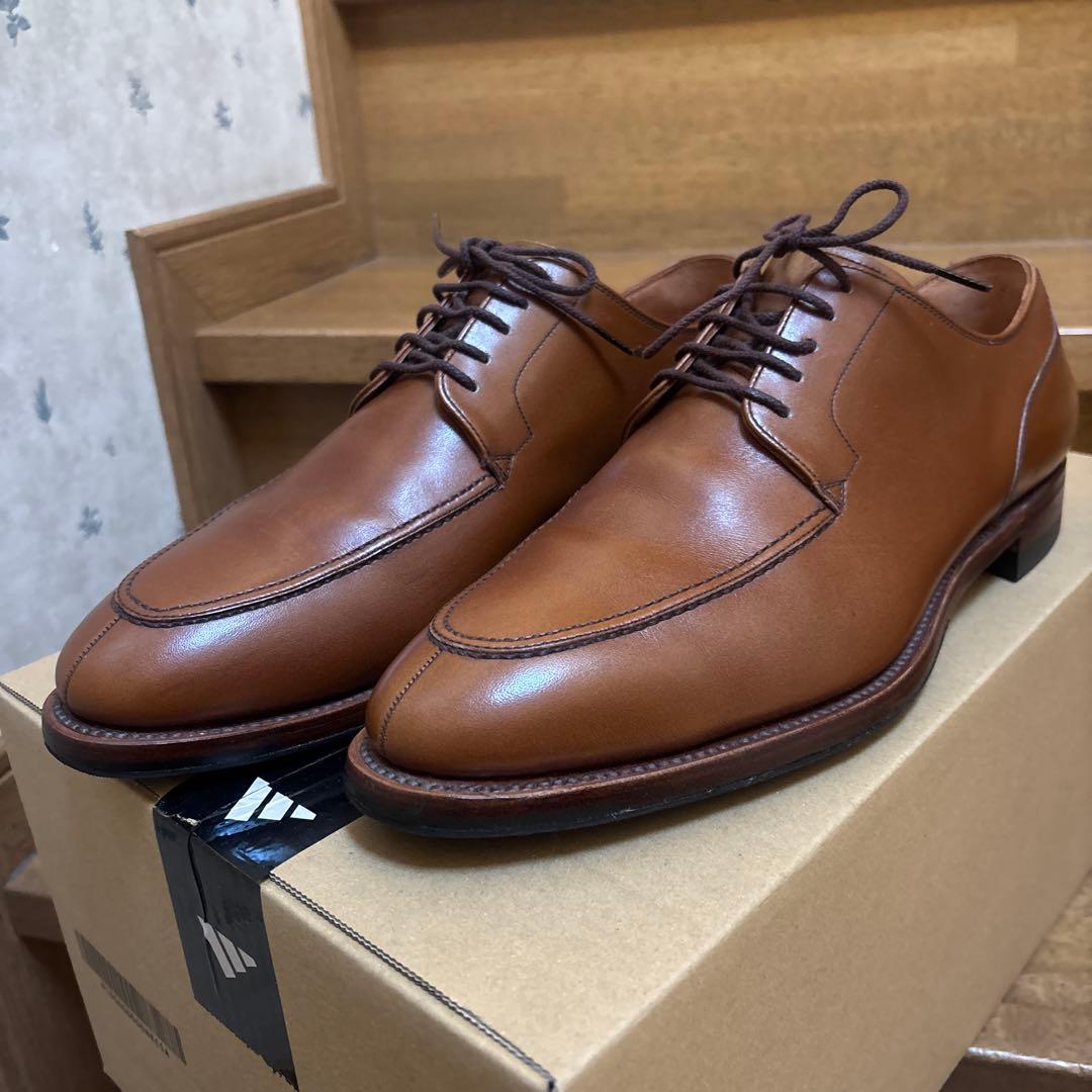 Scotch Grain ブラウン ドレスシューズ25.5 EEE日本製 2720dbr_01mark.jpg