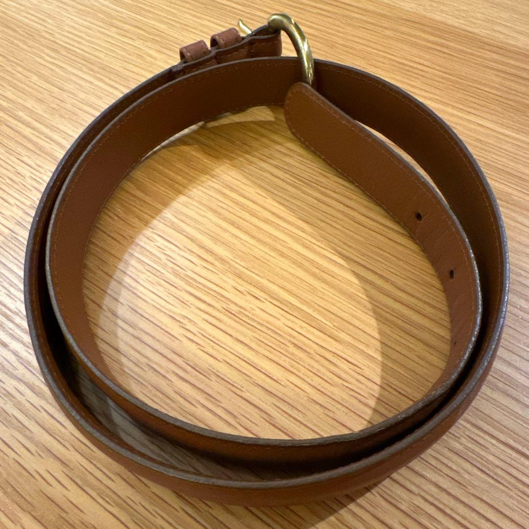 coach ベルト ブラウン 75 全長90㎝ キャメル コーチ オールドコーチ