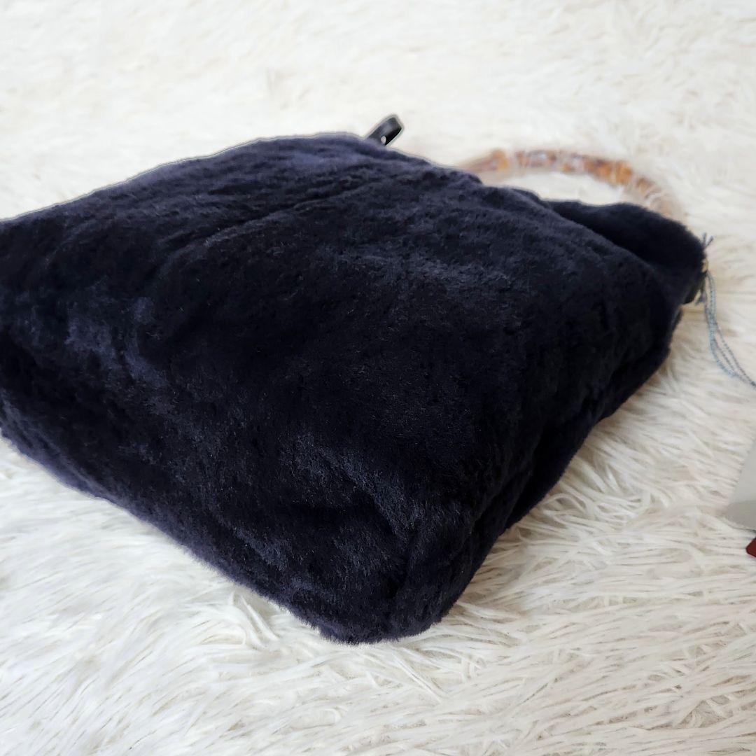 《未使用》PELLEY LUSSO ペレリールッソ ムートン ショルダーバッグa