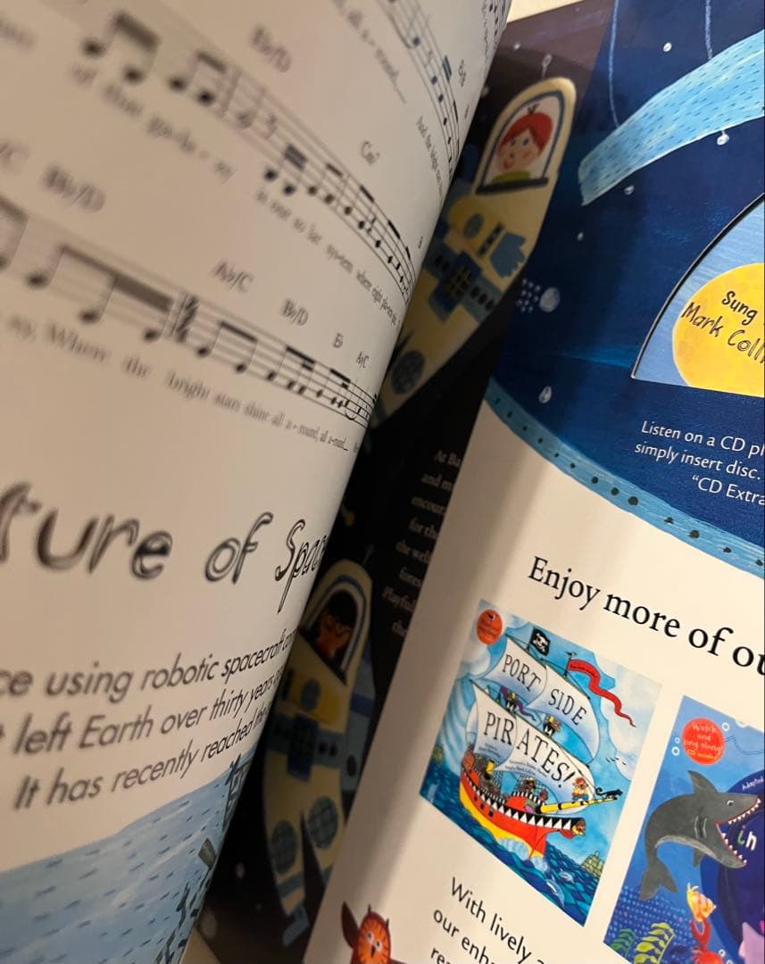 CD付き英語絵本 SPACE SONG ROCKET RIDE - メルカリ