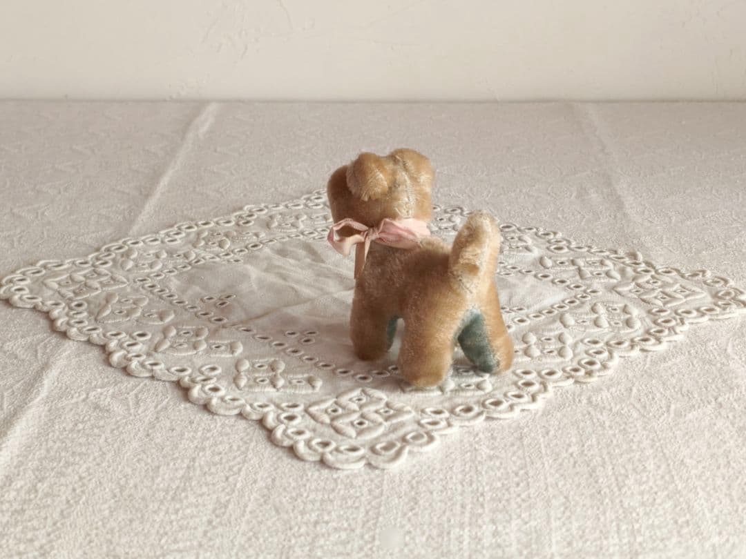 Daisyさま】vintage teria ♡ 桃色ピンクりぼんの テリアさん