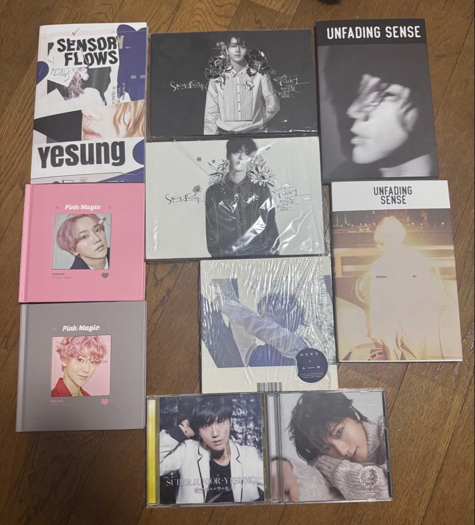 super junior イェソン アルバム　トレカ　セット SUPER JUNIOR イェソン CD グッズ トレカ全3枚セット - メルカリ