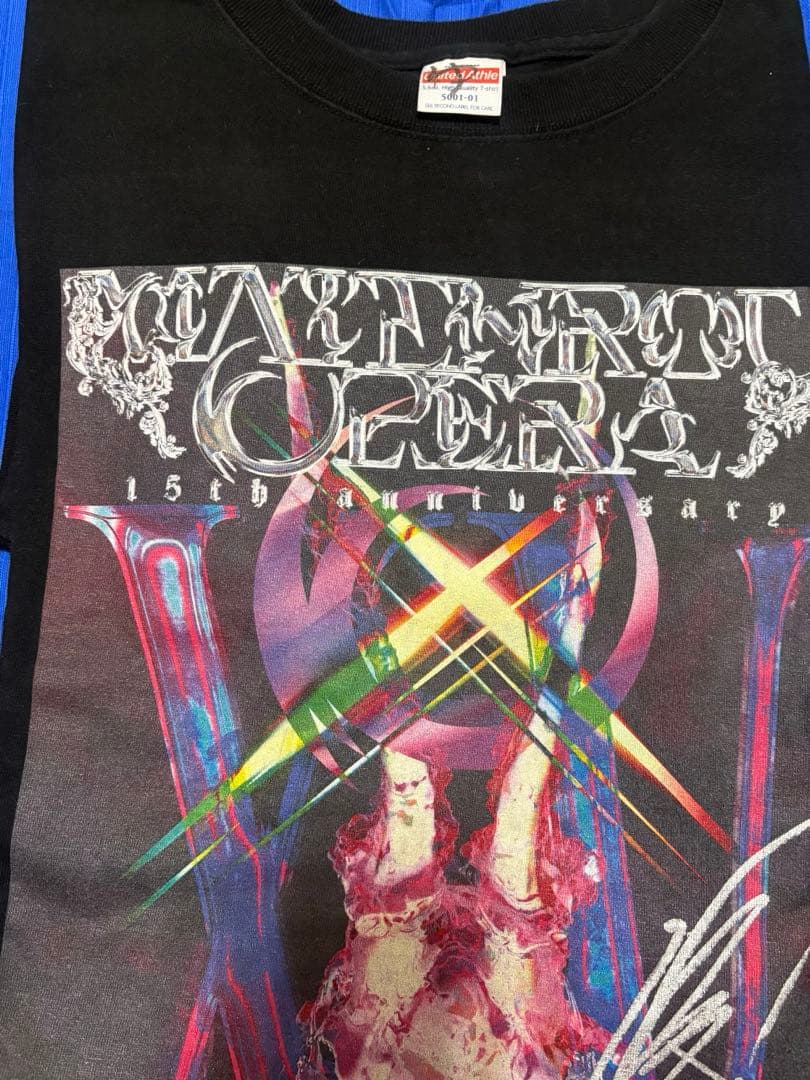 摩天楼オペラ Tシャツ 優介サイン入り - ミュージシャン本当に 安い