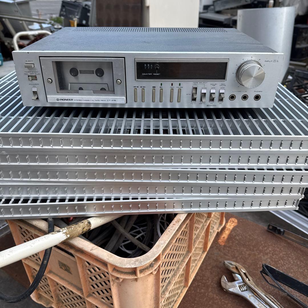 中古 ジャンク扱い パイオニア pioneer CT-415 カセットデッキ - メルカリ
