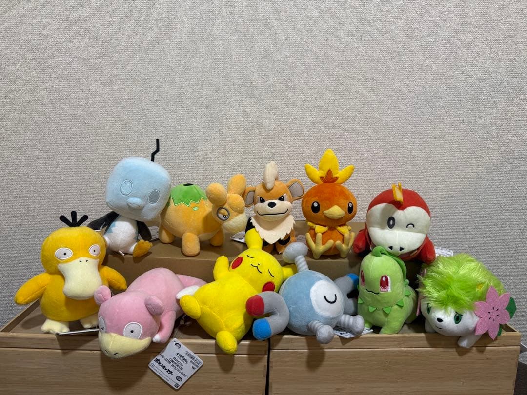 新品タグ付】ポケモンぬいぐるみ11体セット まとめ売り - メルカリ