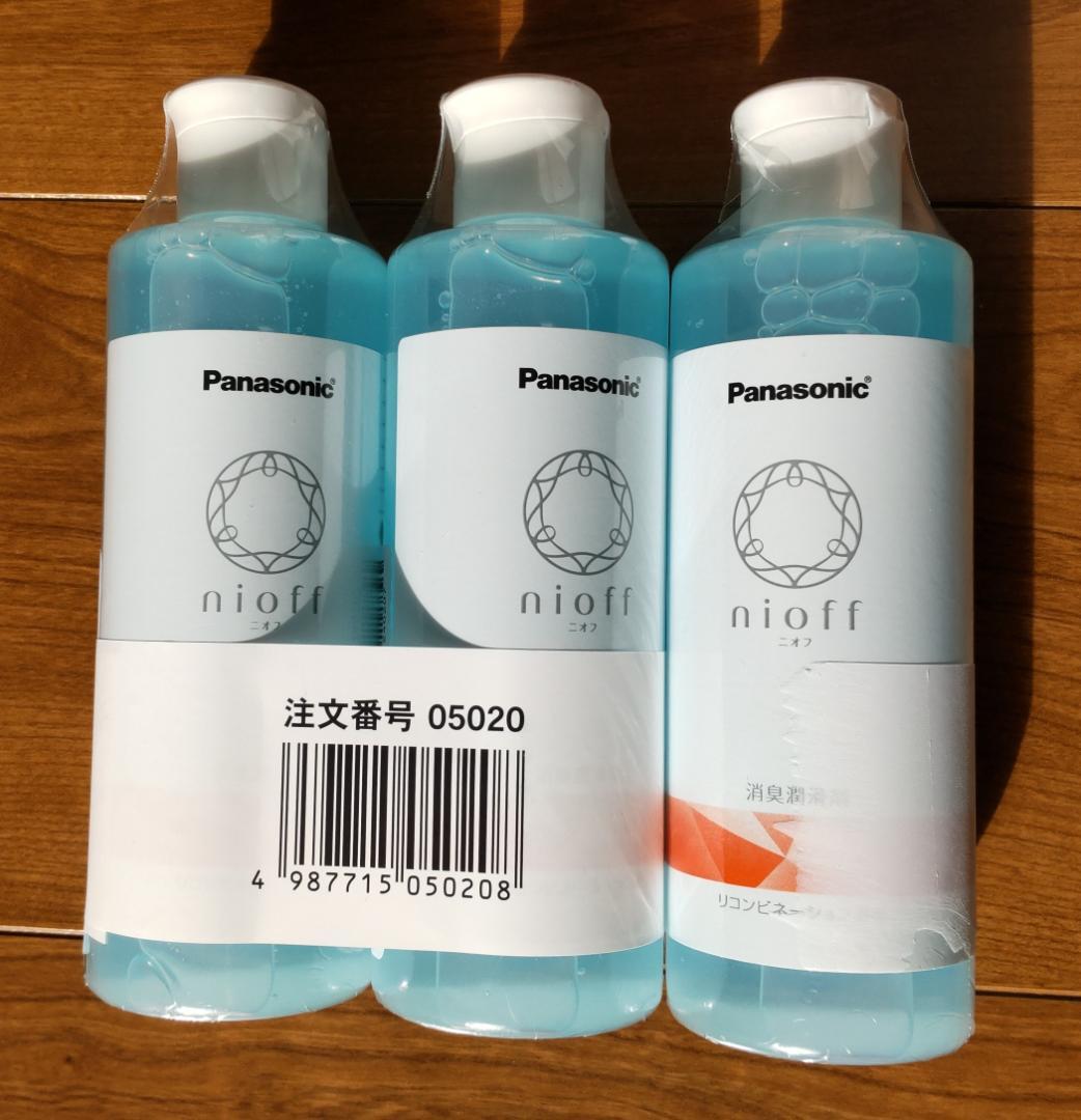 Panasonic nioff ニオフ ストーマ専用消臭潤滑剤 3本セット