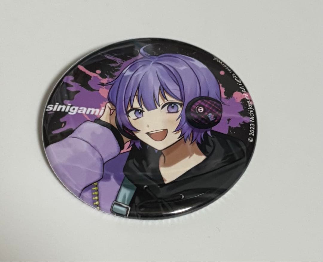 日常組 しにがみ ZOZOTOWN 缶バッジ - メルカリ