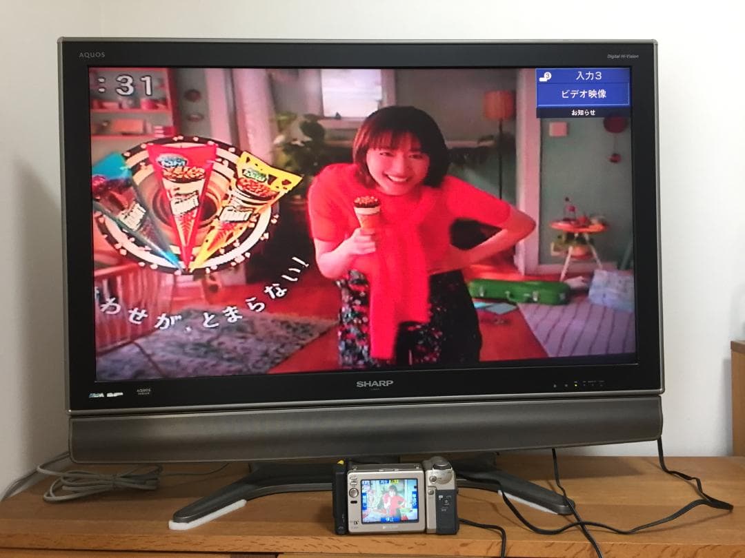 撮影再生ダビングOK SAHRP VL-EX3 付属品あり 液晶大画面 - メルカリ