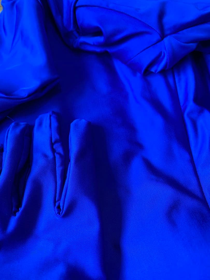 ブルー撥水ゼンタイ Yahoo!オークション - 女性サイズ・撥水ブルー全身タイツ ZENTAI コス