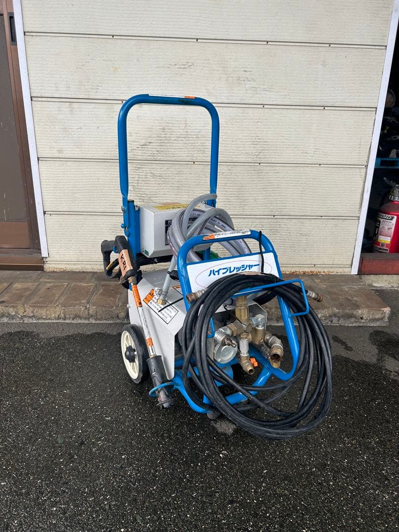 KR1☆ツルミポンプ HPJ-140-1 高圧洗浄機 60Hz セット - メルカリ