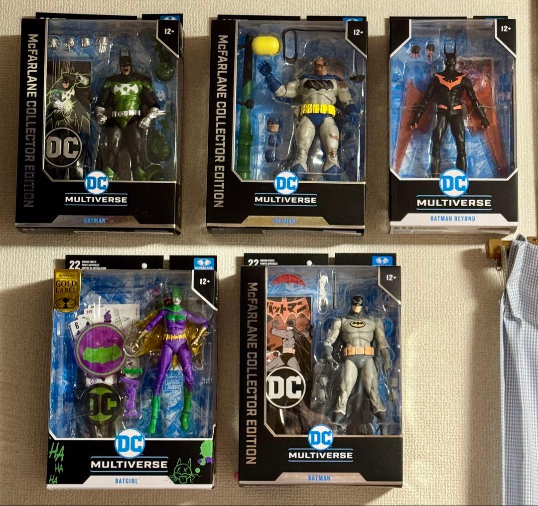 マクファーレントイズ　DCマルチバース　バットマン他　バラ売り2体から バットマンBATMAN DCマルチバース7インチアクションフィギュア