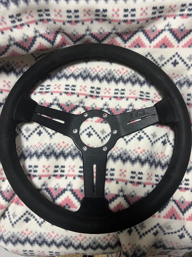 ナルディ 33パイステアリング ナルディタイプ ステアリング （ブラックレザー/ブラックスポーク
