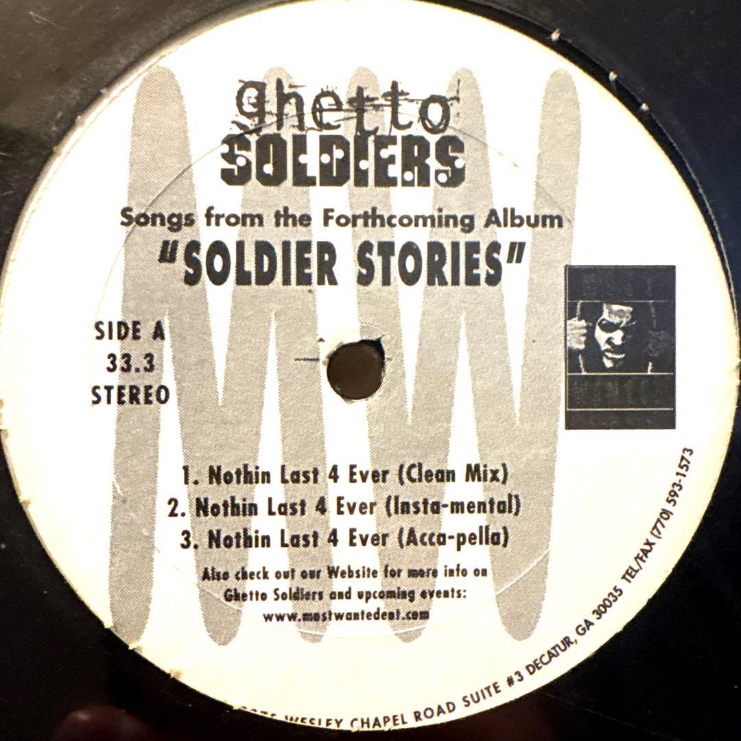 洋楽 G-RAP GHETTO SOLDIERS (12') G-RAP GHETTO SOLDIERS (12') レコード｜Yahoo!フリマ（旧PayPayフリマ）