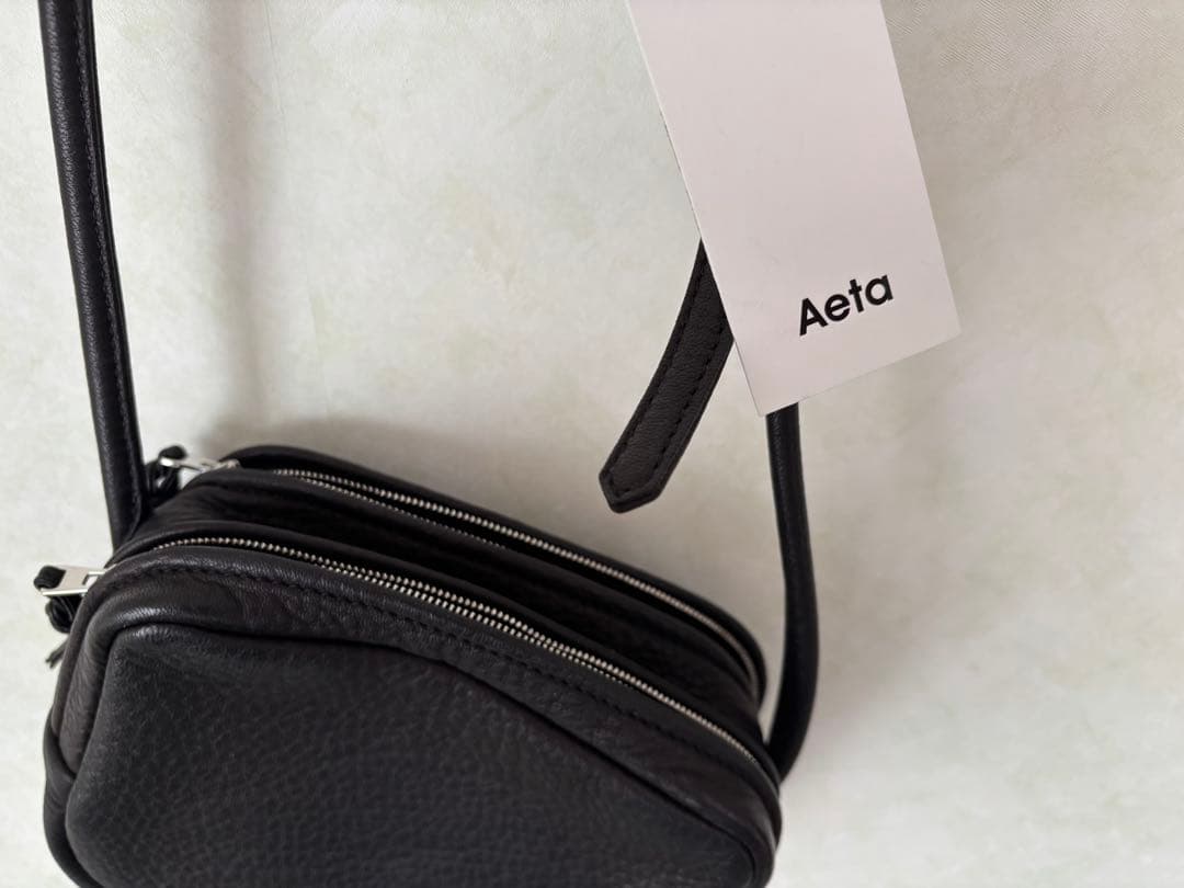 aeta DA108 スクエアショルダーバッグ Aeta アエタDA108 SQUARE SHOULDER ディアレザー スクエア ショルダー