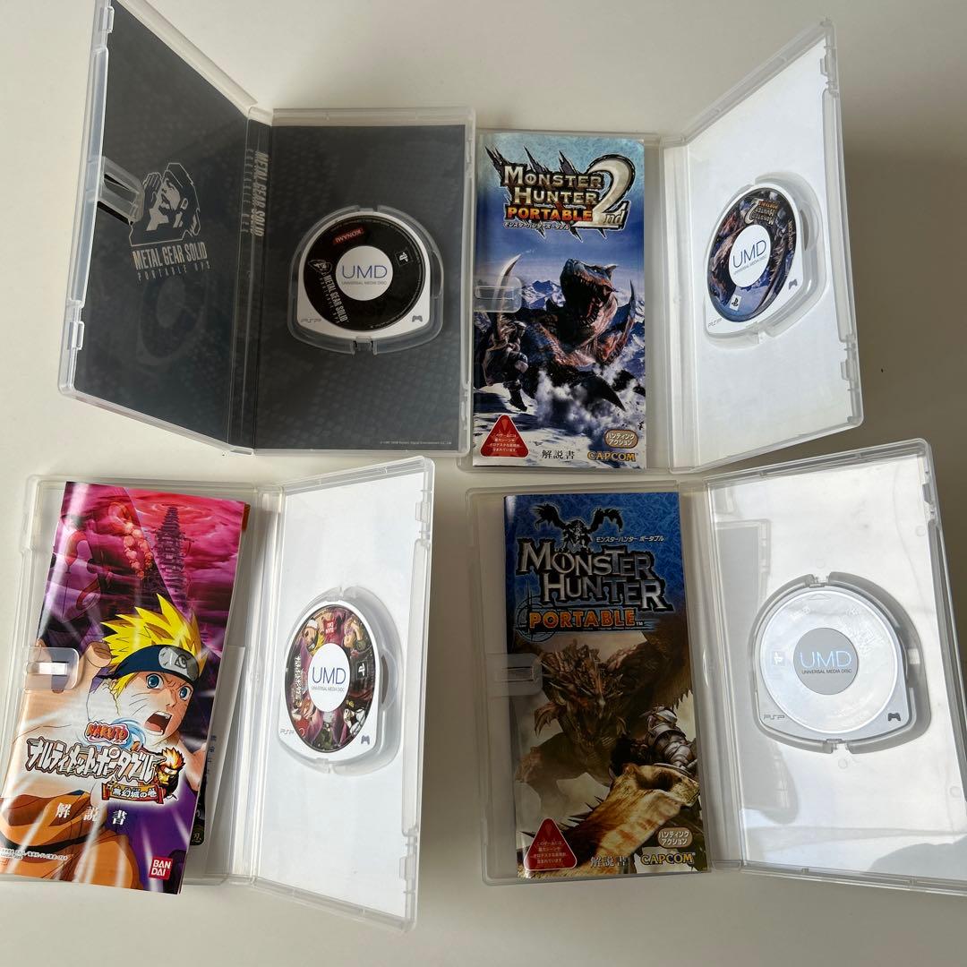 PSPソフトまとめ売り4本 - メルカリ