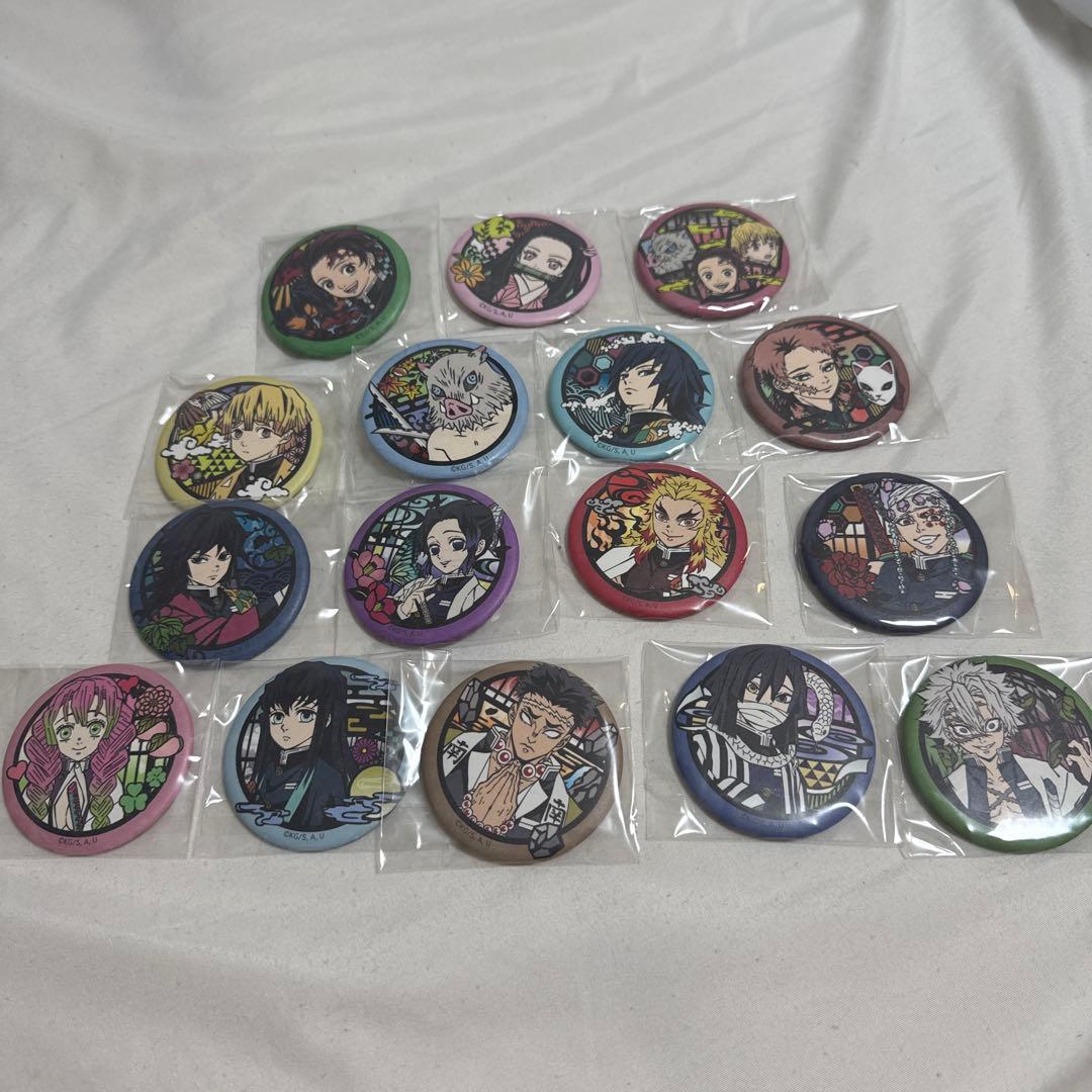 鬼滅の刃 和紙缶バッジ 切り絵 vol.1 vol.2 コンプ - メルカリ