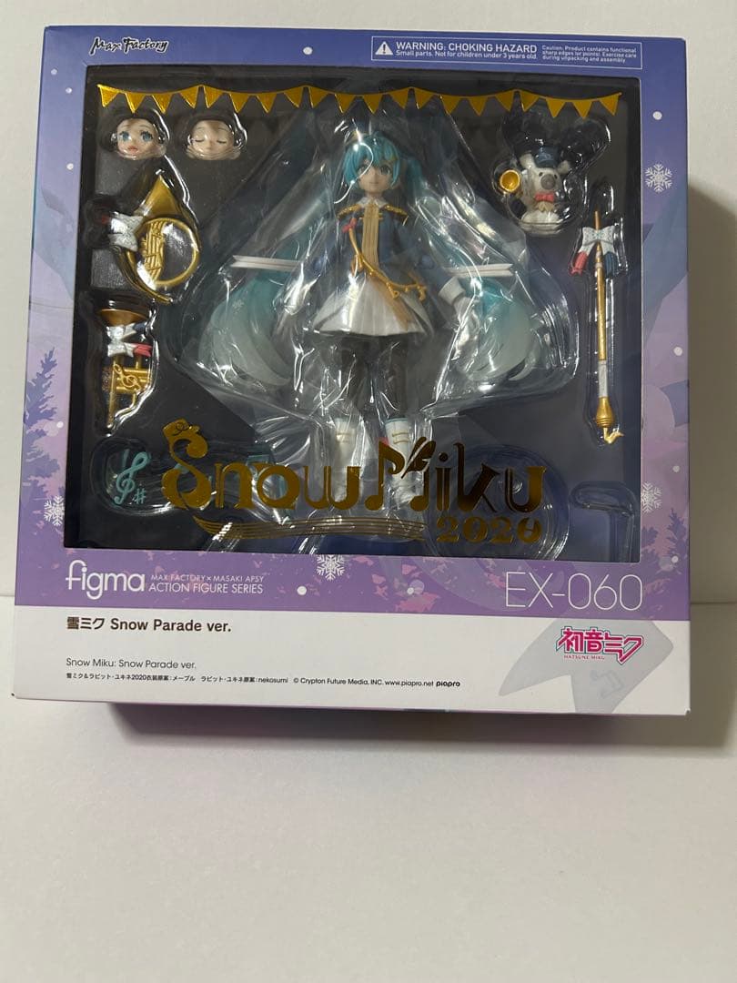 figma 雪ミク  Parade ver. EX-060 figma 雪ミク Snow Parade ver.