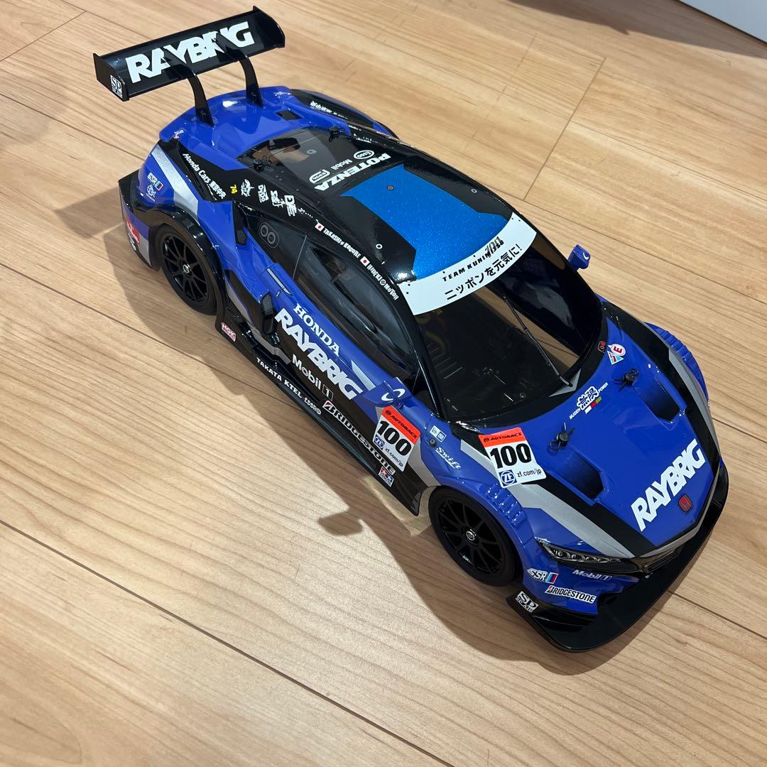 未走行 タミヤ 1/10 RC RAYBRIG NSX （TT-02シャーシ） - メルカリ