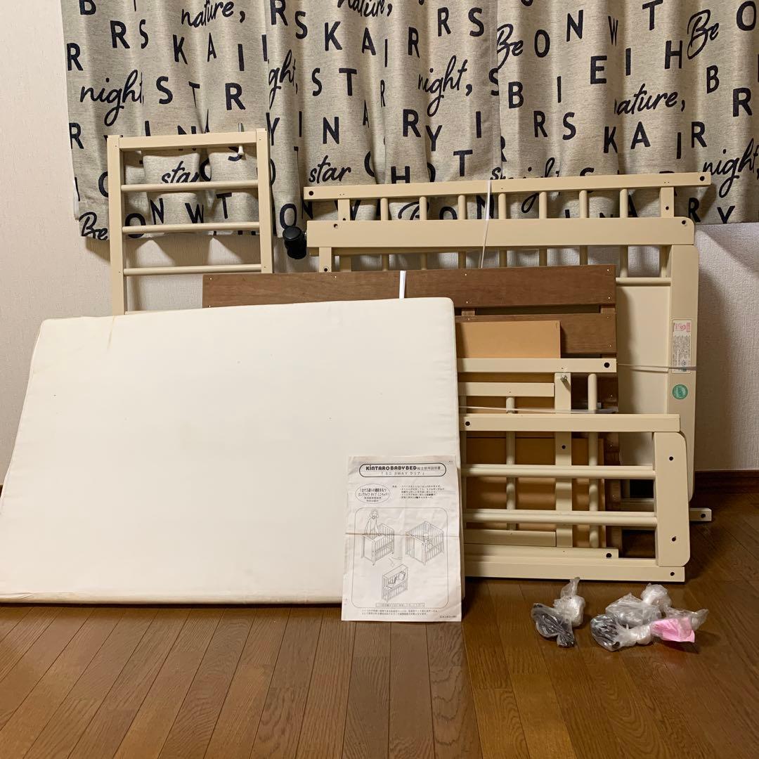 ベビーベッド 3way 日本製 キンタロー ミニサイズ 取説付 - メルカリ