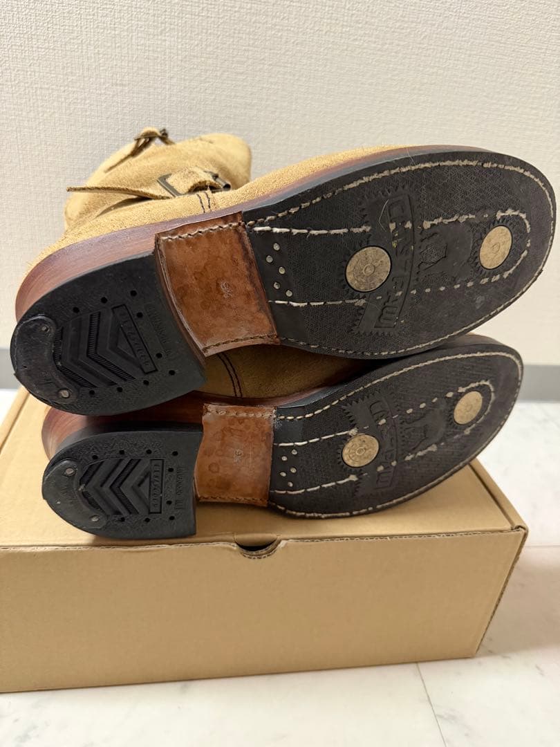 LONE WOLF BOOTS エンジニア ロンウルフ スエード 27.5cm