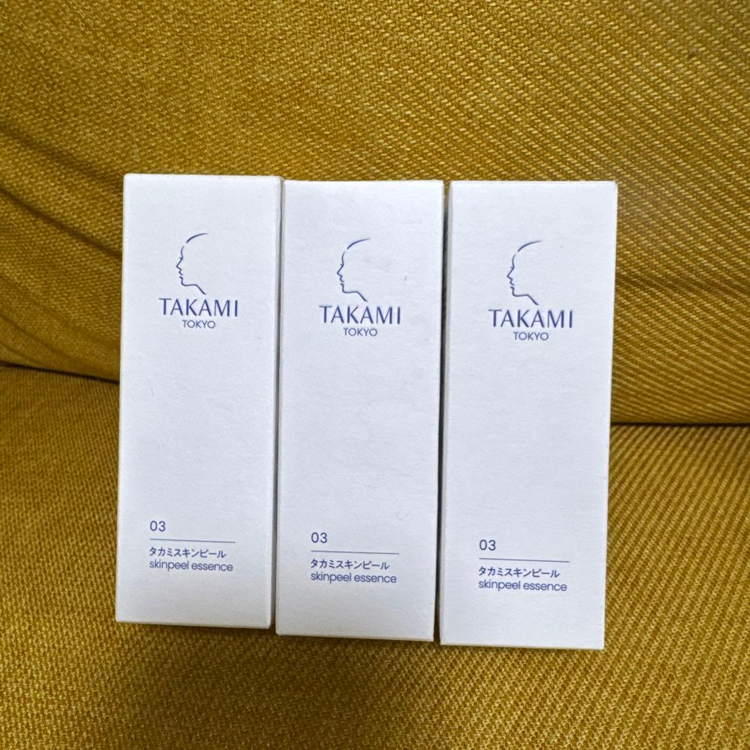【新品未使用・匿名配送】TAKAMI スキンピールエッセンス 3本セット 楽天市場】毛穴・キメ乱れ・くすみ対策◇タカミベストセラーセット