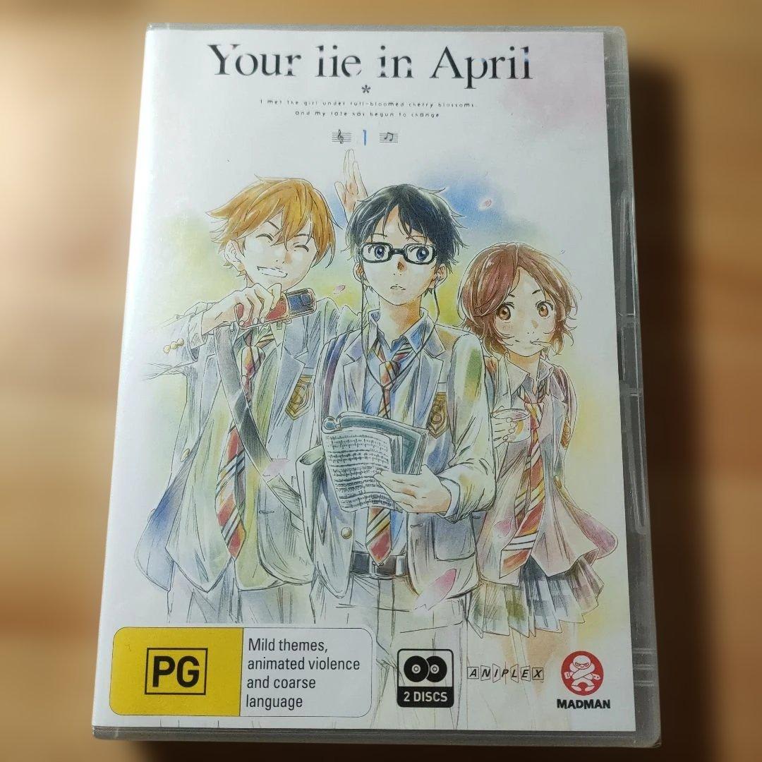 【新品未開封】4月は君の嘘　disc　英語版 Amazon.co.jp: Your Lie in April Complete Part2 (Import版) - 四月は