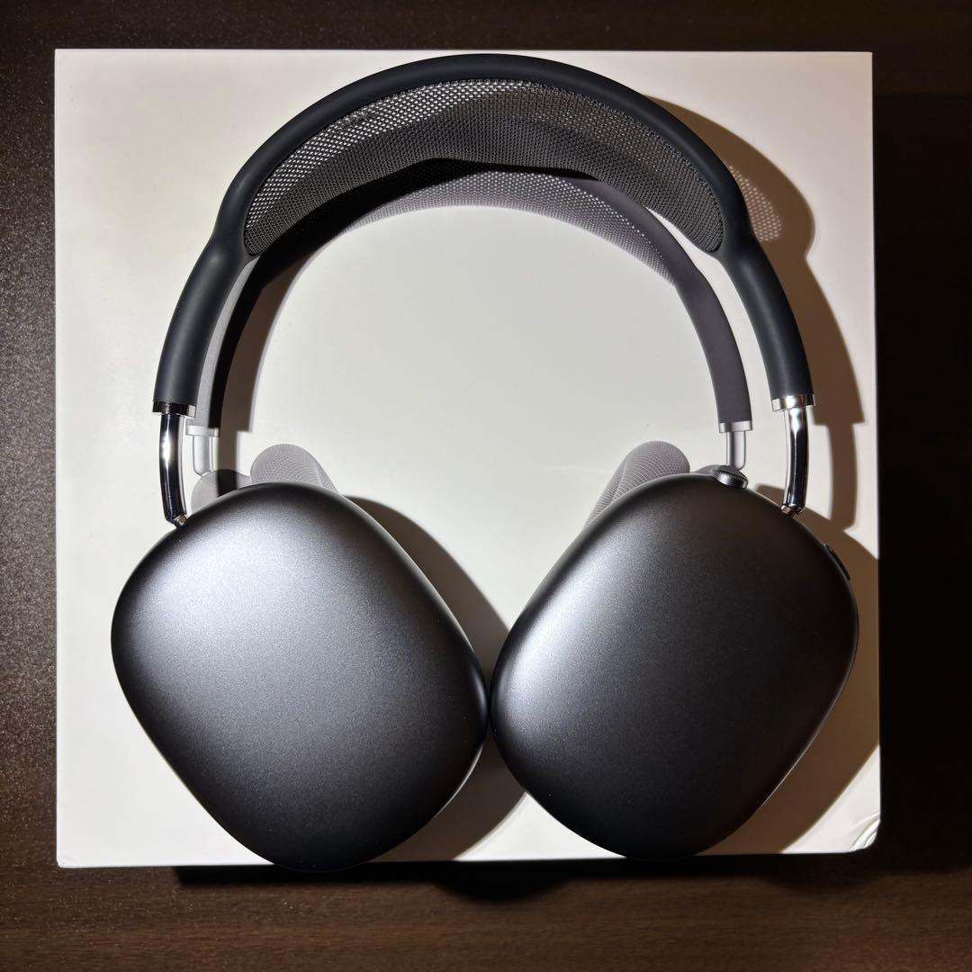 【美品・おまけ付き】Apple AirPods Max スペースグレー　第一世代 Apple AirPods Max スペースグレイ [Space Gray] MGYH3J/A 未開封新品